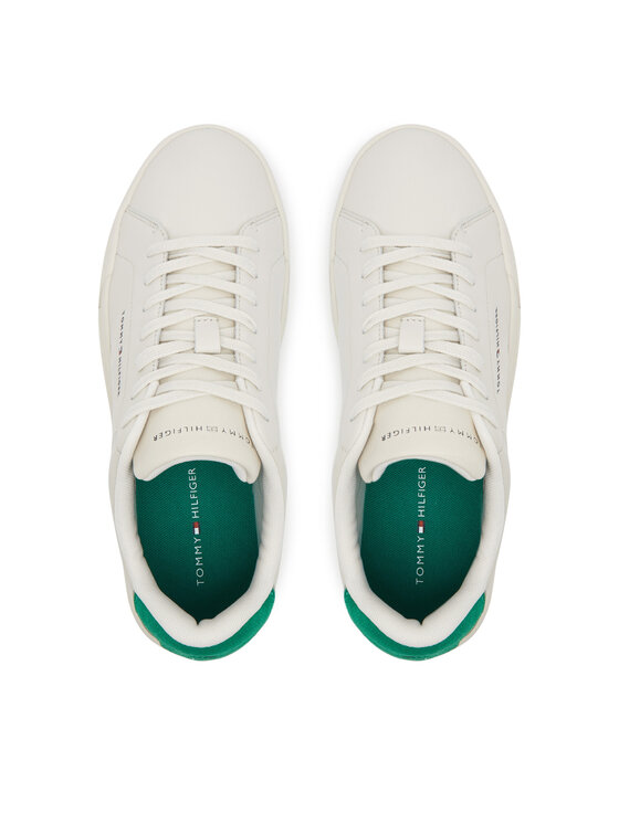 Tommy Hilfiger Tommy Hilfiger Sneakers Th Court Lth Detail Ess FM0FM05367 Beige