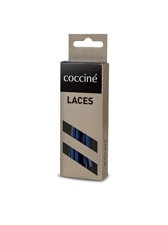 Coccine Šnúrky do topánok SZNUROWADŁA 75 cm F3 BAWEŁNIANE v.AZ Tmavomodrá