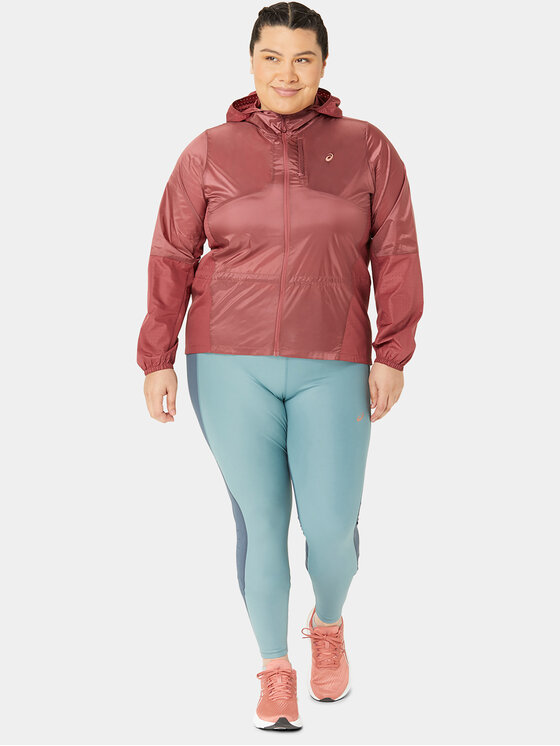 Asics Asics Яке за джогинг Nagino Packable Run 2012C849 Червен Ahletic Fit