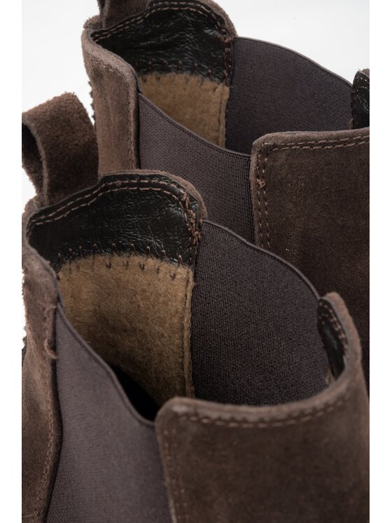 Estro Estro Μποτάκια ER00116749 Καφέ