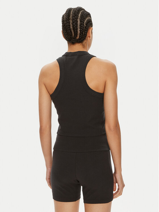 adidas adidas Marškinėliai Lounge IR8785 Juoda Slim Fit