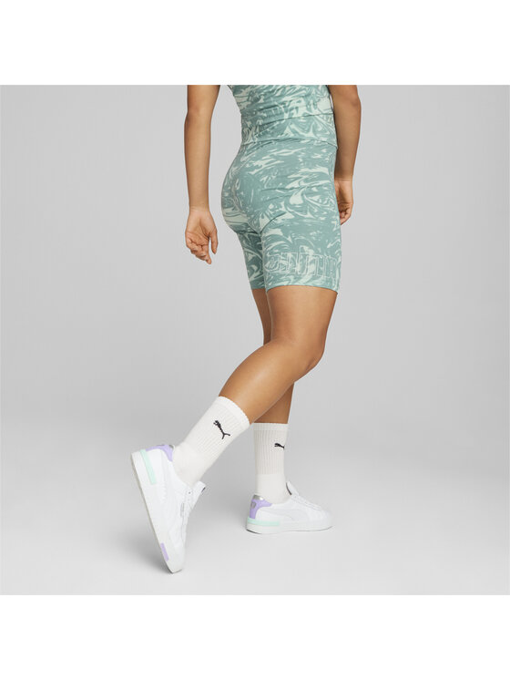Puma Puma Szorty 673643 Zielony Regular Fit