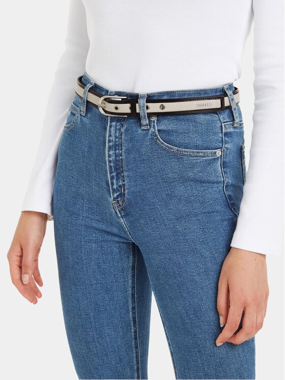 Calvin Klein Calvin Klein Ζώνη Γυναικεία Summer Story Canvas 2.5 Belt K60K611996 Γκρι