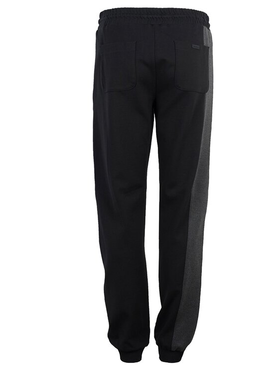 Bikkembergs Bikkembergs Kalhoty z materiálu C 1 055 80 E 1969 Černá Regular Fit