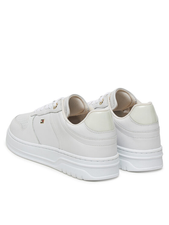 Tommy Hilfiger Tommy Hilfiger Sneakersy Sporty Cupsole FW0FW08795 Biela