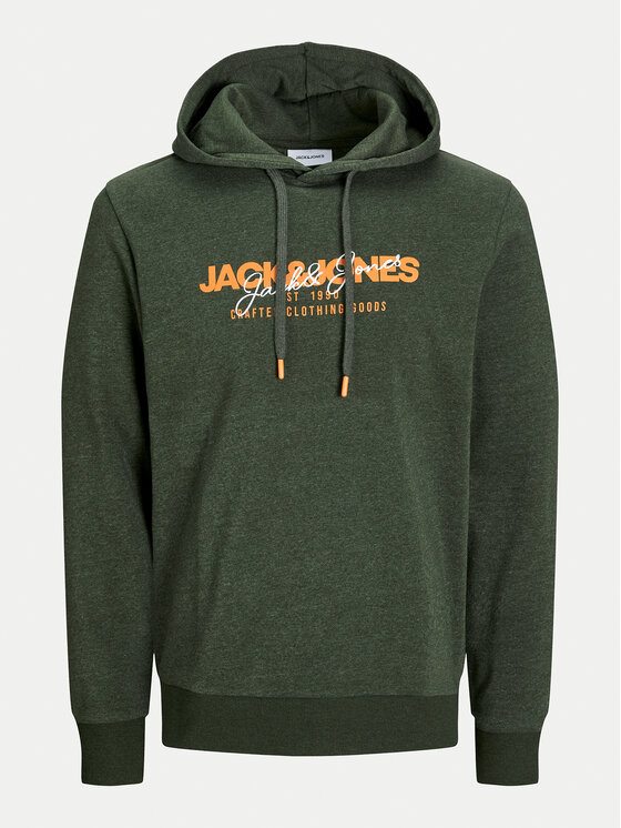 Jack&Jones Jack&Jones Majica dugih rukava Alvis 12256848 Zelena Standard Fit
