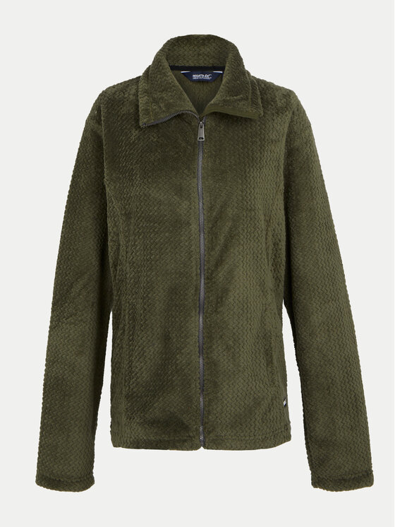 Regatta Regatta Felpa di pile Heidy Fluffy RWA640 Verde Regular Fit