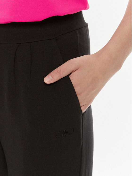 CMP CMP Παντελόνι φόρμας 32D8036 Μαύρο Regular Fit