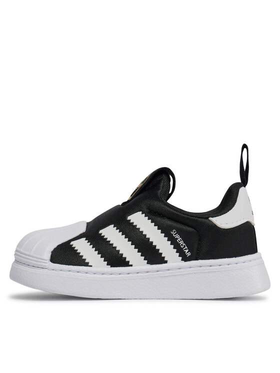 Adidas superstar slip on kids white online