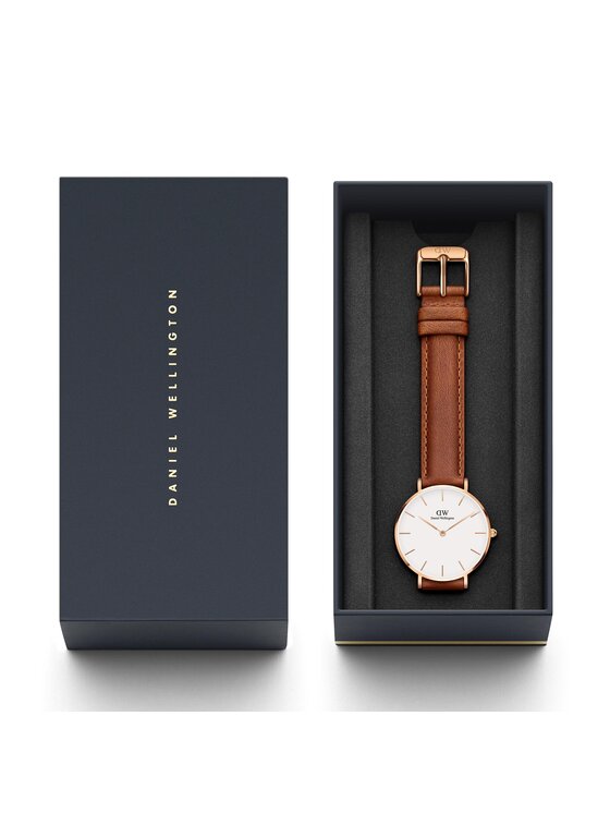 Daniel Wellington Daniel Wellington Sat Classic Petite Durham DW00100172 Smeđa