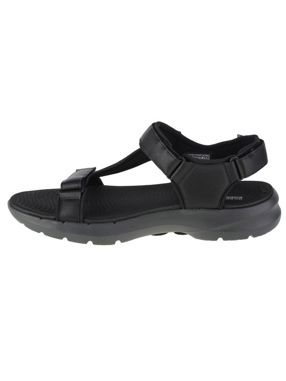 Skechers Skechers Sandali Skechers Go Walk 6 Sandal Nero