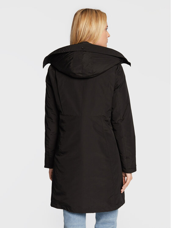 Woolrich Winterjacke Bow Bridge CFWWOU0551FRUT0001 Schwarz Regular Fit