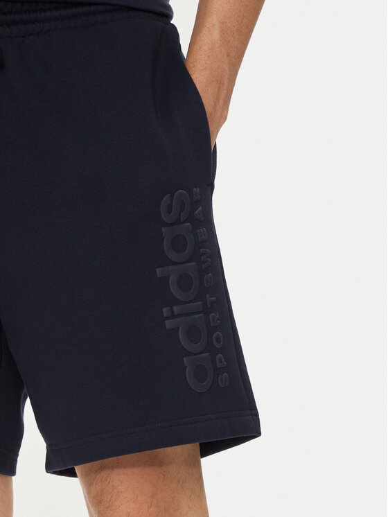 adidas adidas Sportske kratke hlače ALL SZN Fleece Graphic IW1195 Plava Regular Fit