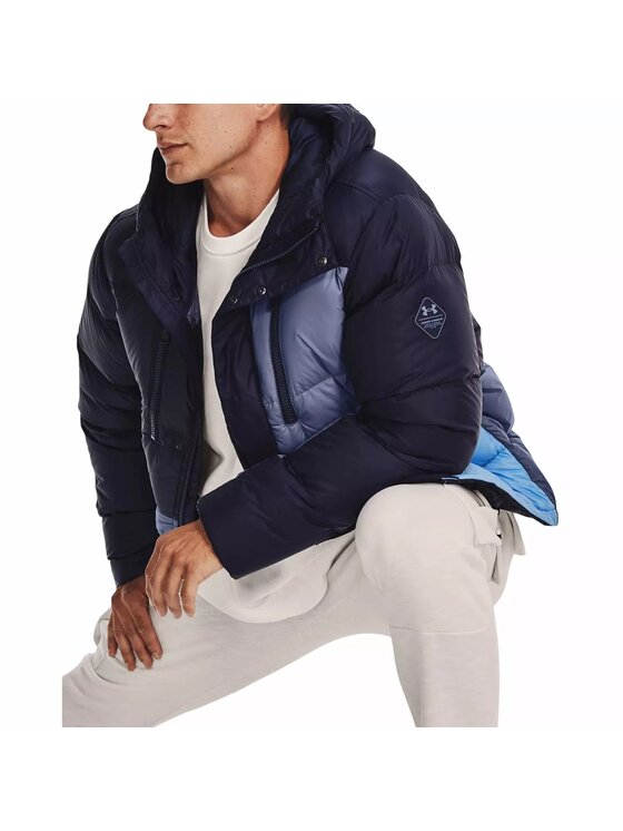 Under Armour Under Armour Kurtka zimowa UA CGI Down Blocked Jkt Niebieski Loose Fit