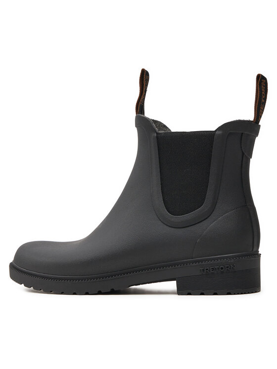 Tretorn Tretorn Gummistiefel Chelsea Classic Wool 47341710 Schwarz