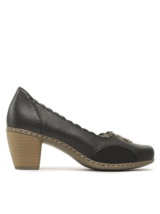 Rieker Rieker Halbschuhe 40910-00 Schwarz
