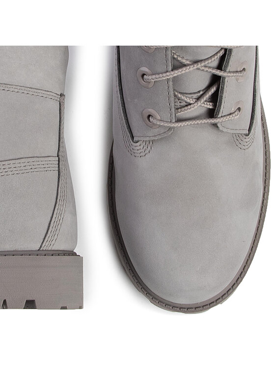 Timberland Timberland Schnürstiefeletten Premium 6 In Waterproof Boot TB0A172F0651 Grau