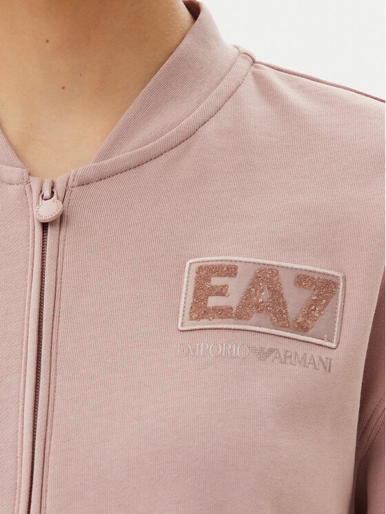EA7 Emporio Armani EA7 Emporio Armani Mikina 7W000178 AF12473 U4079 Ružová Regular Fit