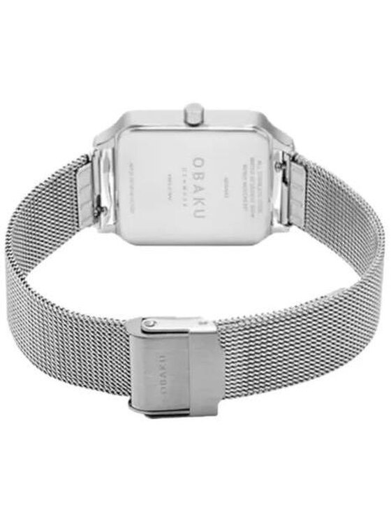 Obaku Obaku Hodinky V301LXCWMC Stříbrná