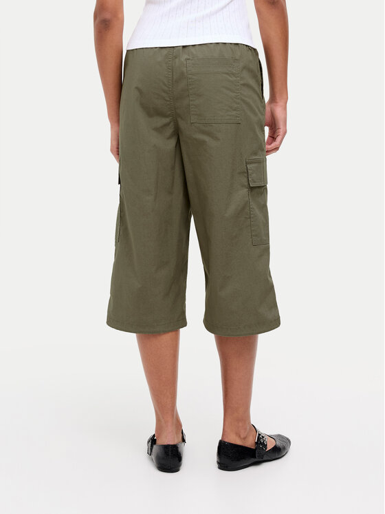 JJXX JJXX Capri kalhoty Olga 12271698 Zelená Straight Fit