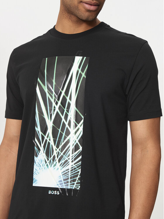 BOSS Boss T-Shirt Tee 6 50514647 Czarny Regular Fit