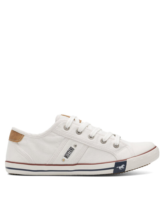 Mustang Mustang Sneakers aus Stoff 1099-310 Weiß