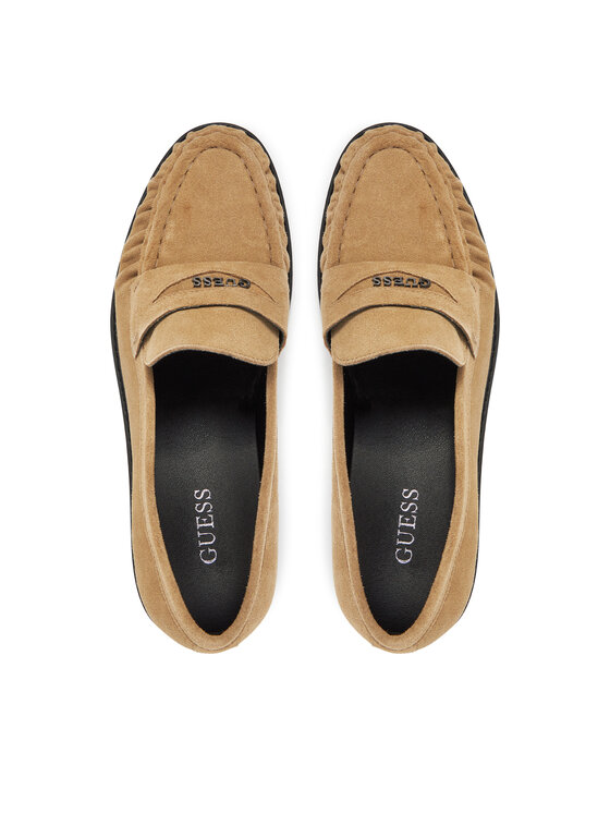 Guess Guess Mokasyny FMJOSA SUE14 Beżowy