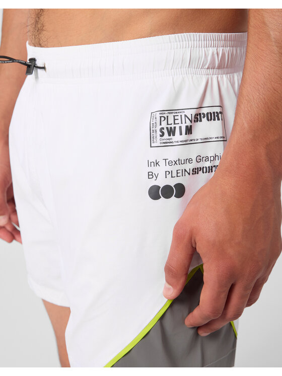 Plein Sport Plein Sport Kąpielówki 31013 Biały