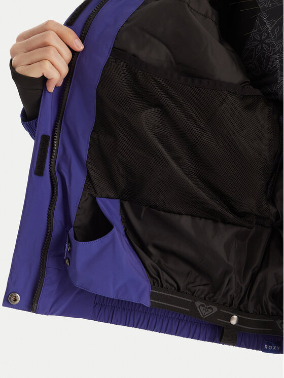 Roxy Roxy Lyžařská bunda Snow Shimmer JK ERJTJ03544 Fialová Regular Fit