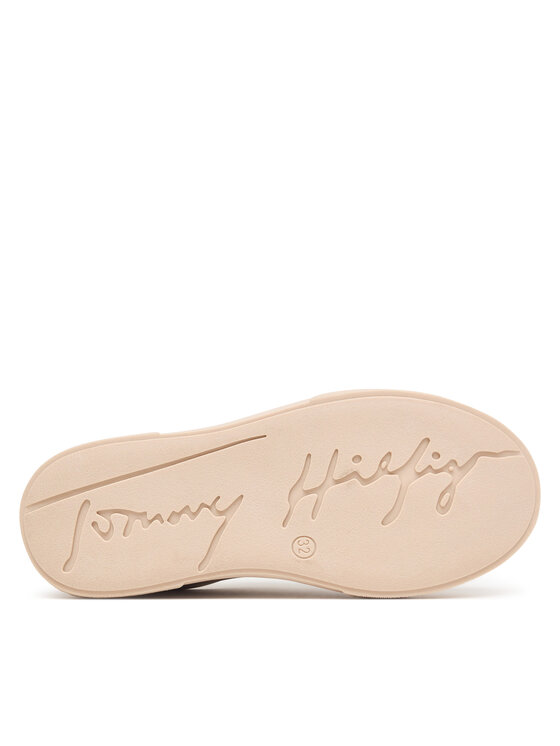 Tommy Hilfiger Tommy Hilfiger Sneakers Low Cut Lace-Up Sneaker T3A9-35086-0315 S Hellbeige