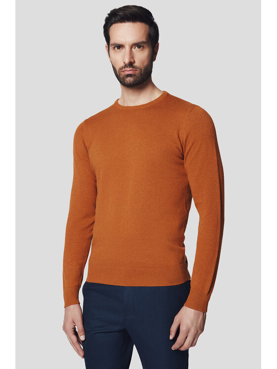 Sweter Lancerto, Rozmiar L, Brązowy, Simen SW073224000053