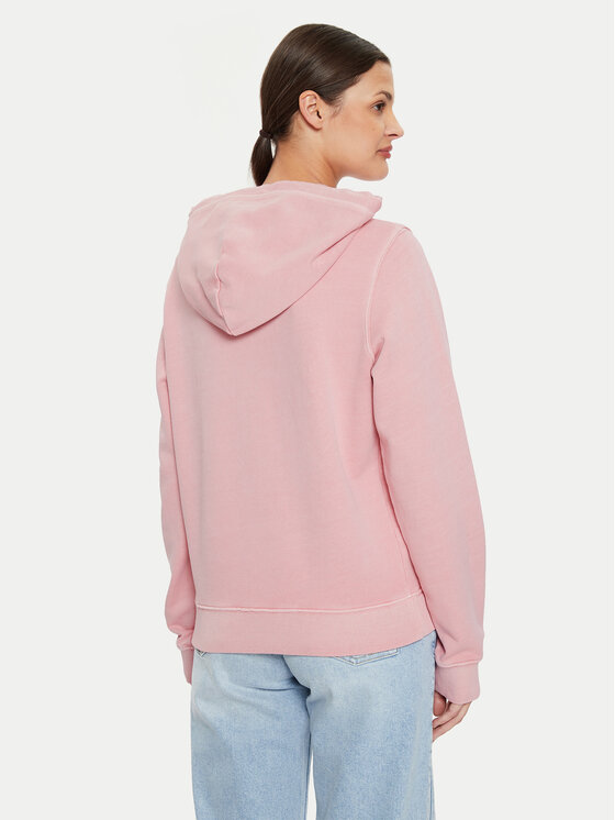 Tommy Jeans Tommy Jeans Felpa Flag DW0DW18654 Rosa Regular Fit