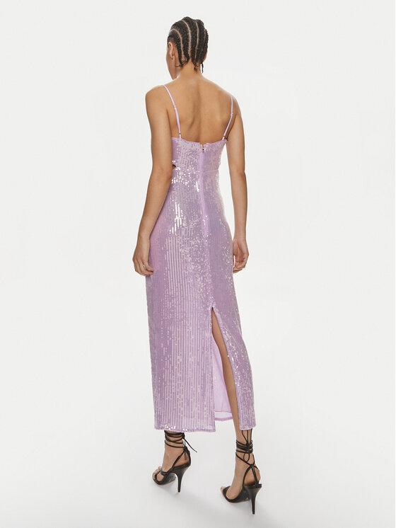 Patrizia Pepe Patrizia Pepe Kokteilinė suknelė 2A2710/A394-M505 Violetinė Regular Fit