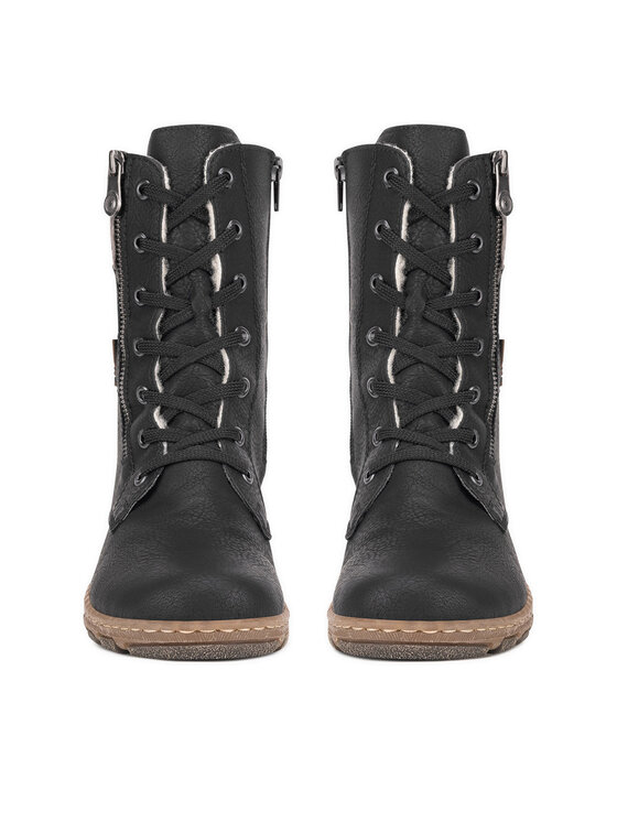 Rieker Rieker Botine Z0123-01 Negru