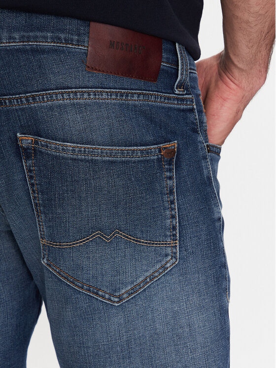 Mustang Mustang Traperice Oregon 3116-5111 Plava Slim Fit
