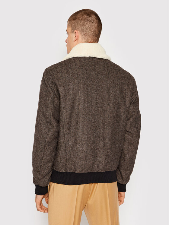 Selected Homme Selected Homme Demisezoninė striukė Warwick 16080375 Ruda Regular Fit