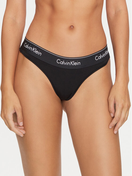 Calvin Klein Underwear Tangice 0000F3786E Crna