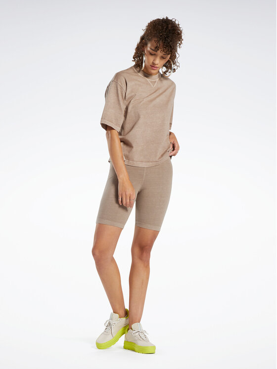 Reebok Reebok Футболка Classics Natural Dye Boxy T-Shirt HS0378 Коричневий