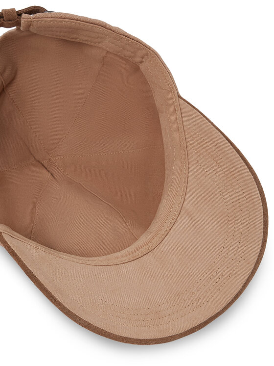 Tommy Hilfiger Tommy Hilfiger Czapka z daszkiem Th Flag Herringbone 6 Panel Cap AM0AM13385 Brązowy