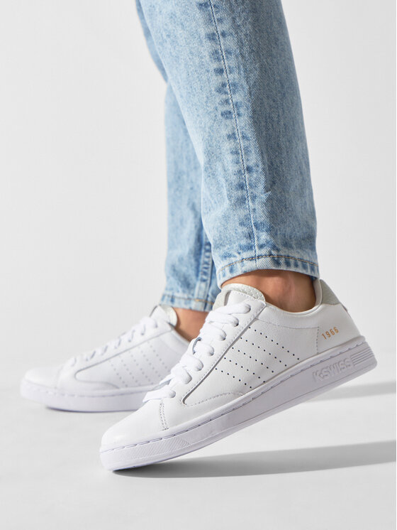 K-Swiss K-Swiss Снікерcи Lozan Klub Lth 97263-972-M Білий