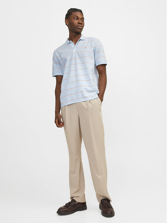 Jack&Jones Jack&Jones Polokošile Bluwin 12170931 Světle modrá Regular Fit