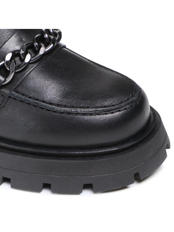 Vero Moda Vero Moda Боти Vmmileo Leather Boot 10262373 Черен