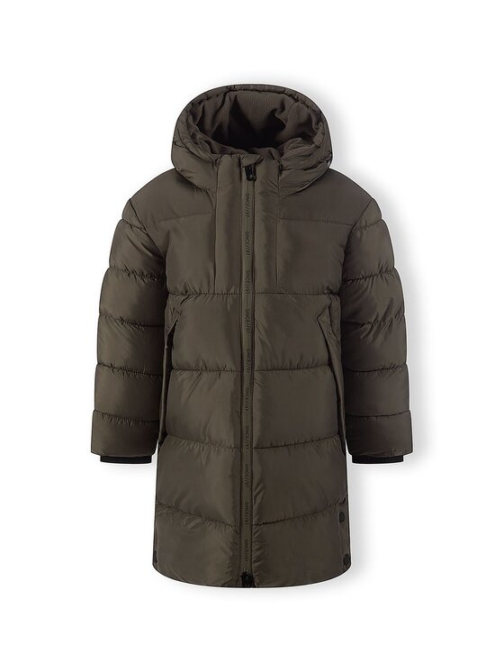 minoti minoti Kurtka zimowa 33COAT510D Khaki Longline Fit