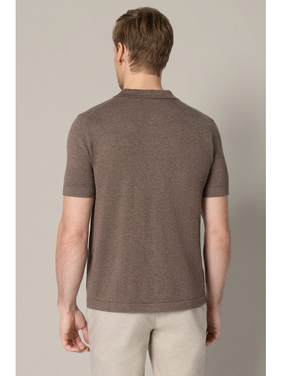 Lancerto Lancerto Polo Renato PO073126000024 Brązowy Regular Fit
