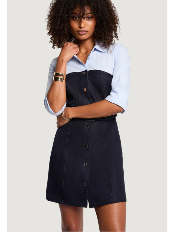 Morgan De Toi Morgan De Toi Vestito da giorno 261-ROIMA Blu Classic Fit