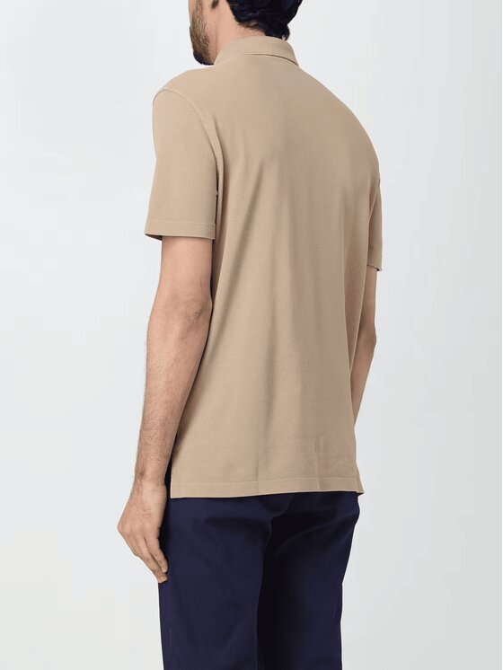 Armani Exchange Armani Exchange Polokošeľa 3DZFAB ZJXUZ Béžová Regular Fit