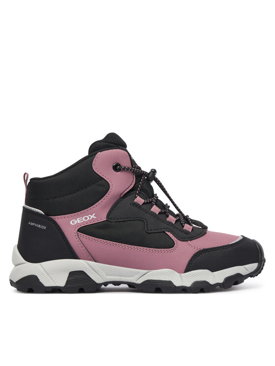 Geox Geox Зимни обувки J Magnetar G. B Abx J464LB 050FU C9321 D Тъмнорозов