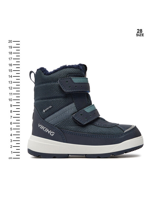 Viking Viking Čizme za snijeg Play Reflex Warm Gtx 2V GORE-TEX 3-94000-577 Tamnoplava