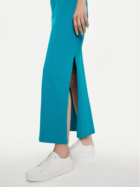 United Colors Of Benetton United Colors Of Benetton Rochie de vară 3L3XDV01G Verde Regular Fit