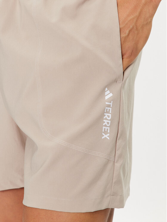 adidas adidas Спортни шорти Terrex Multi HZ6308 Бежов Regular Fit
